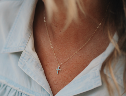 Stevie Cross Necklace