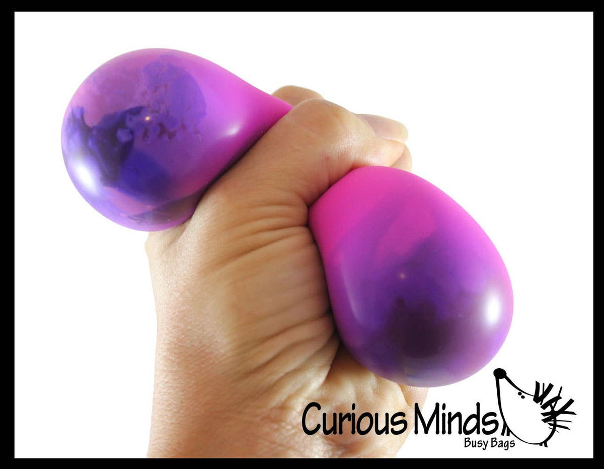 1 Color Change Nee Doh Soft Fluff-Filled Squeeze Stress Ball
