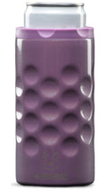 The Skinny Can Cooler [Purple Glitter]
