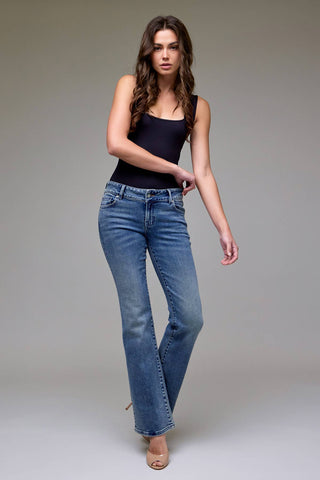 Hidden Vintage Wash Low Rise Stretch Bootcut