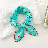 Multi-Use Retro Floral & Animal Print Square Bandana