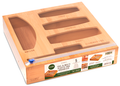 Bamboo Foil and Multi Plastic Bag Organizer - 1 Slot