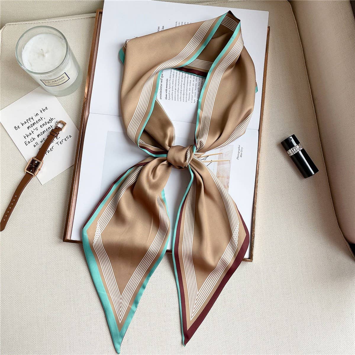 Geometric Fashion Scarf