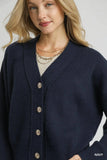 Button Front Knit Cardigan