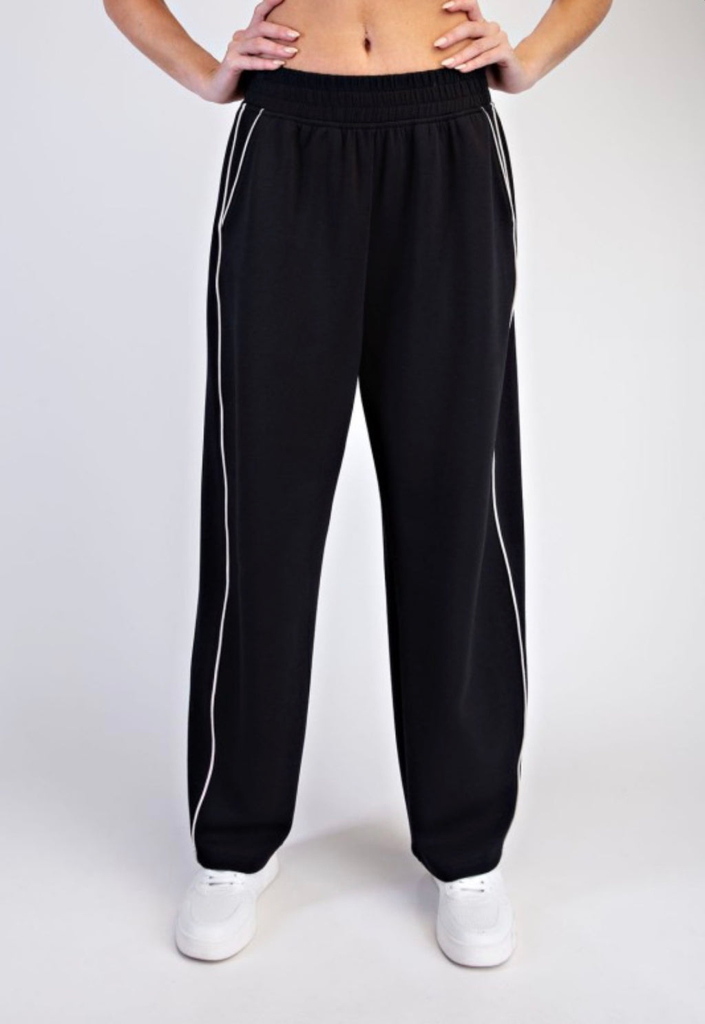 Modal Scuba Luxe Piping Pants