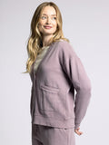 Serenity Fleece Relaxed Cardigan