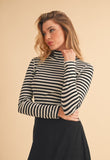 Striped Turtleneck