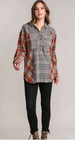 Mixed Fabric Flannel