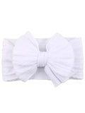 White Cable Bow