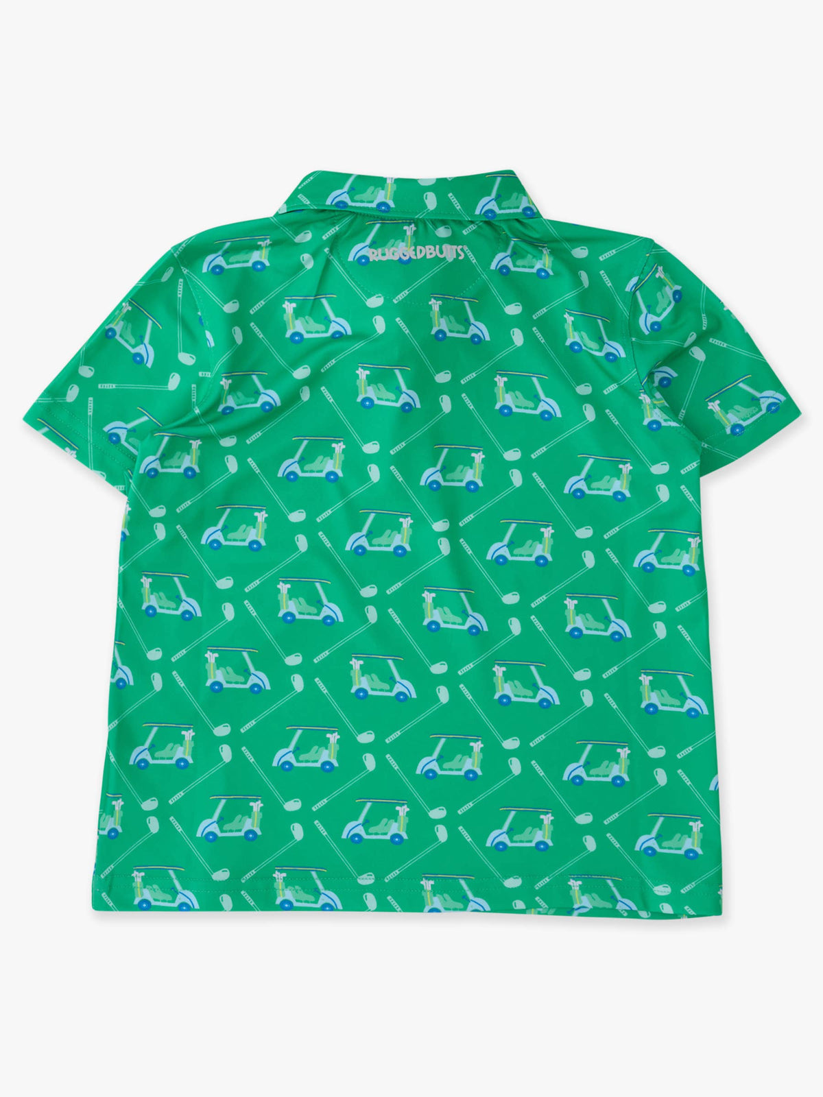 Boys Golf Course Cruiser Knit Short Sleeve Performance Polo