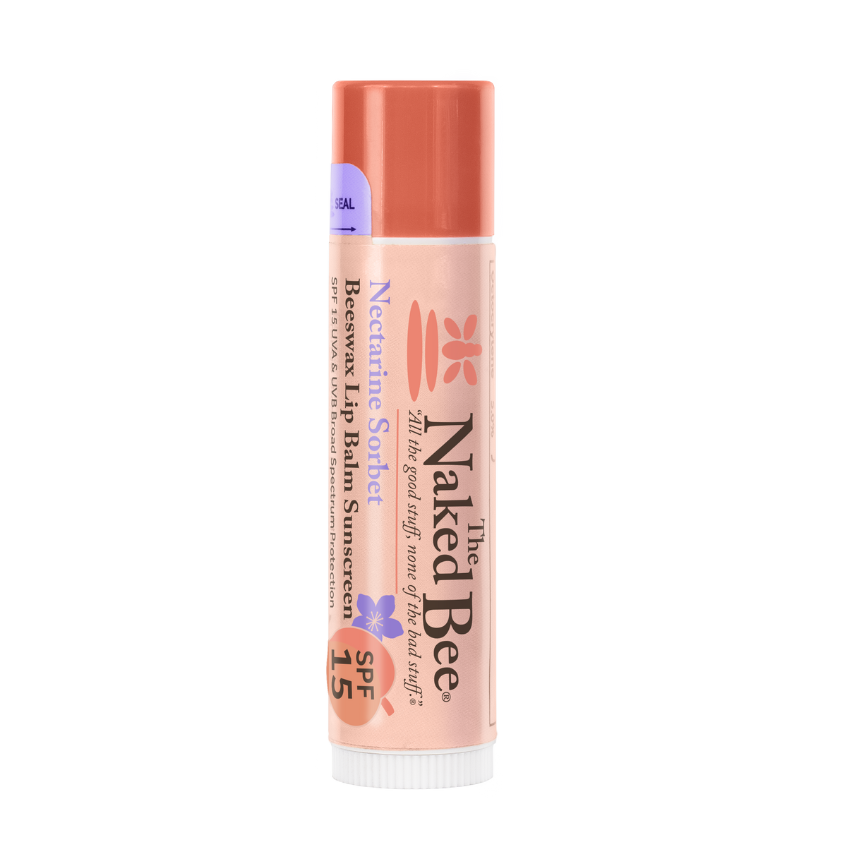 Nectarine Sorbet SPF 15 Beeswax Lip Balm