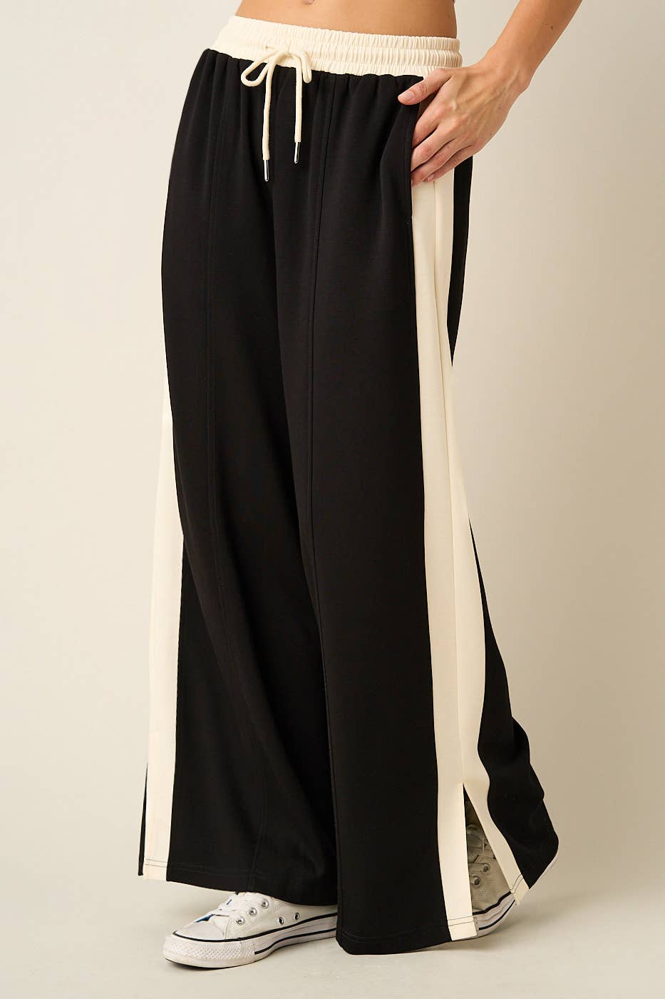 Cloud Knit Wide Leg Pants