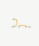 Arc Hoop Earrings - Preorder