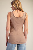 Ruffle Edge Tank
