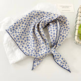 Multi-Use Retro Floral & Animal Print Square Bandana