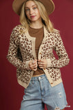 Leopard Button Down Cardigan