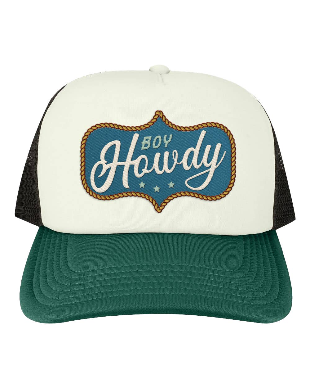 Boy Howdy Western Trucker Patch Hat