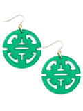 Traveling Resin Drop Earring