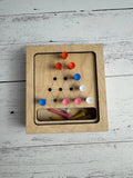 Fixy Farmhouse Travel Peg Solitaire