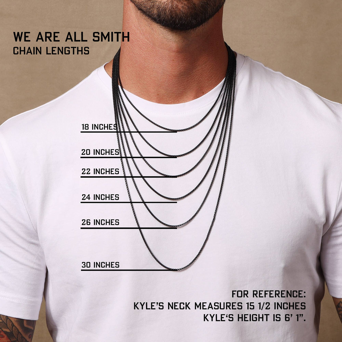 4mm Cuban Chain Necklace for Men