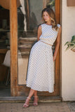 Polka Dot Top and Skirt Set