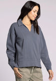 Collared Sweatshirt