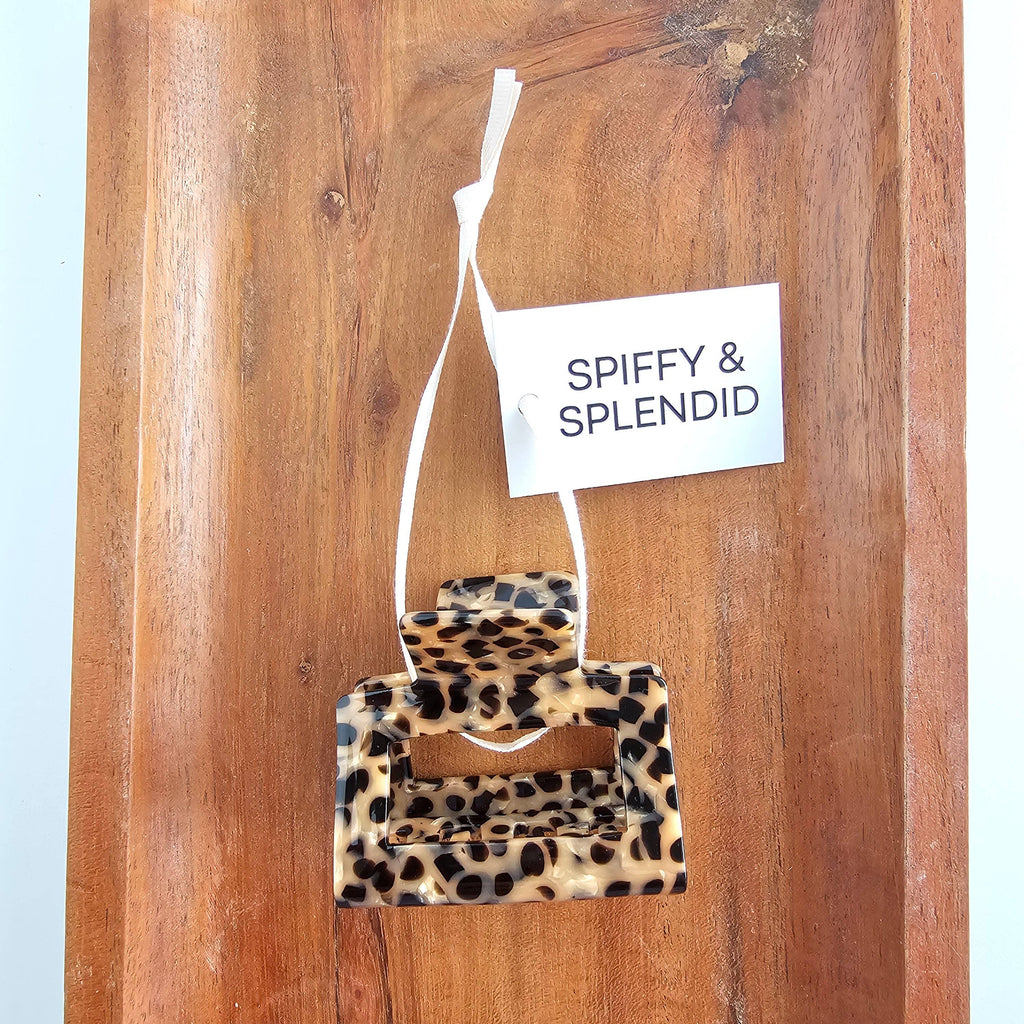 Carly Hair Claw - Cheetah // Fall, Clip, Stocking Stuffer