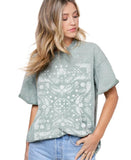 Bandana Paisley Graphic Tee