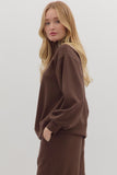 Quarter Zip Knit Top