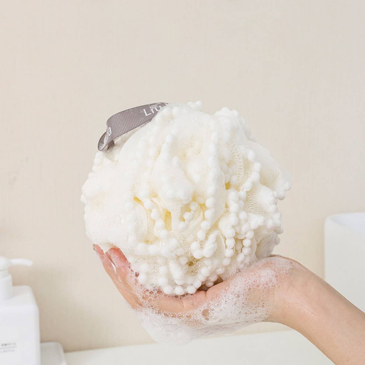LARGE BATH POUF