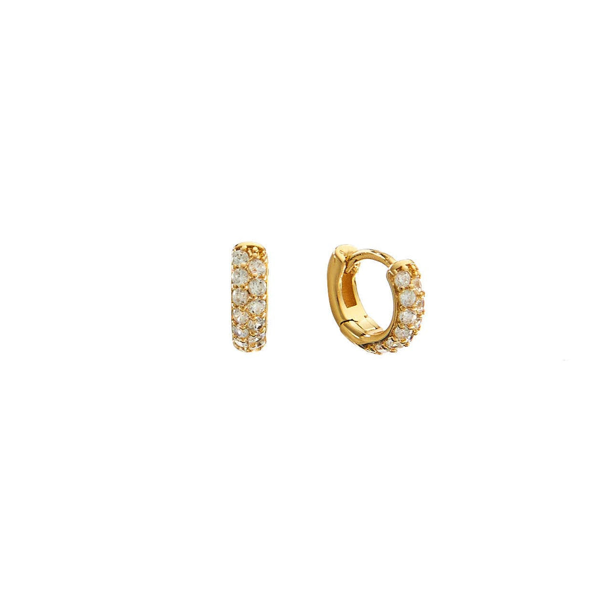 Waterproof Gold Crystal Huggies