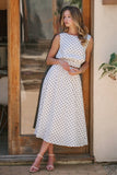 Polka Dot Top and Skirt Set