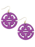 Traveling Resin Drop Earring