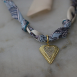 Prairie Sky Scarf Necklace