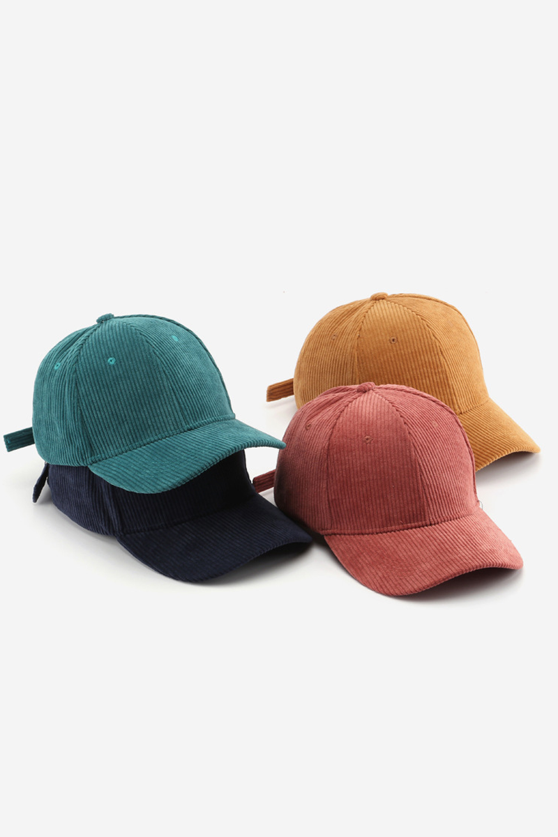 Corduroy Baseball Cap