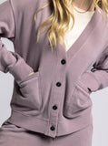 Serenity Fleece Relaxed Cardigan