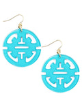 Traveling Resin Drop Earring