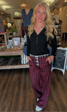 Plaid Boxer Pant