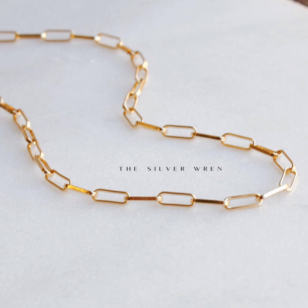 Elu Dainty Gold Chain