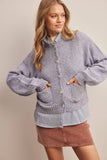 Bouclé Pocket Cardigan