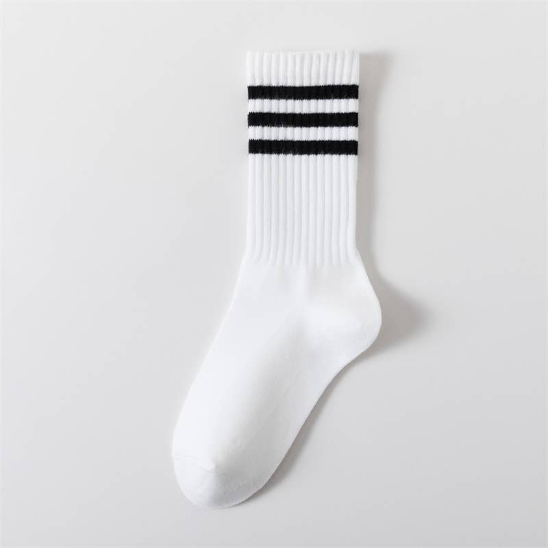 Sporty Striped Socks