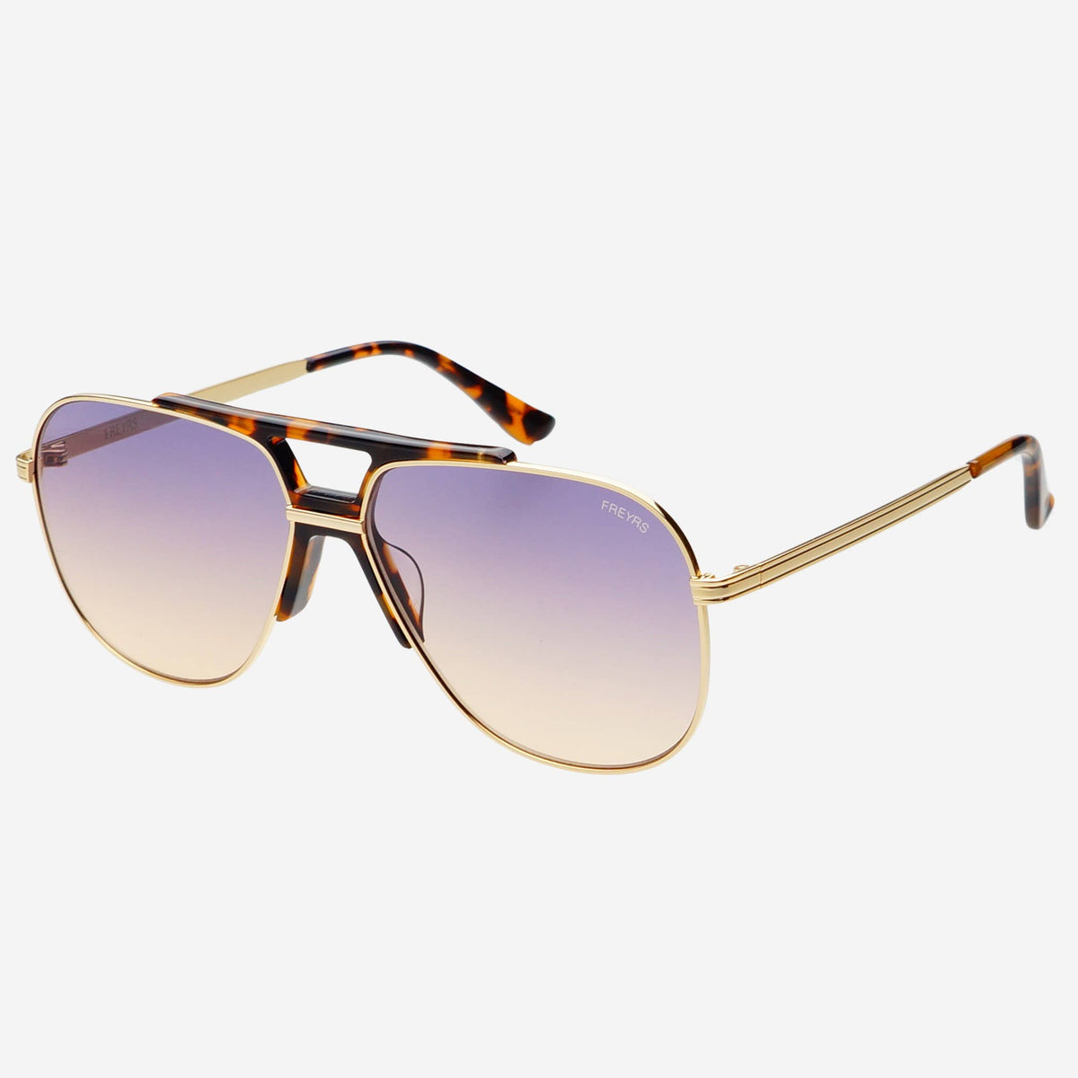 Logan Acetate Aviator Unisex Sunglasses