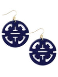Traveling Resin Drop Earring