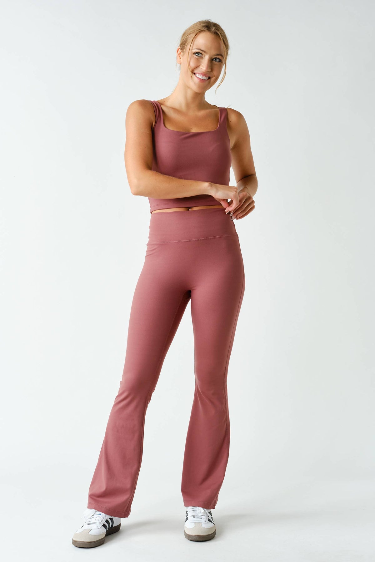 Venice Square-Neck Longline Top