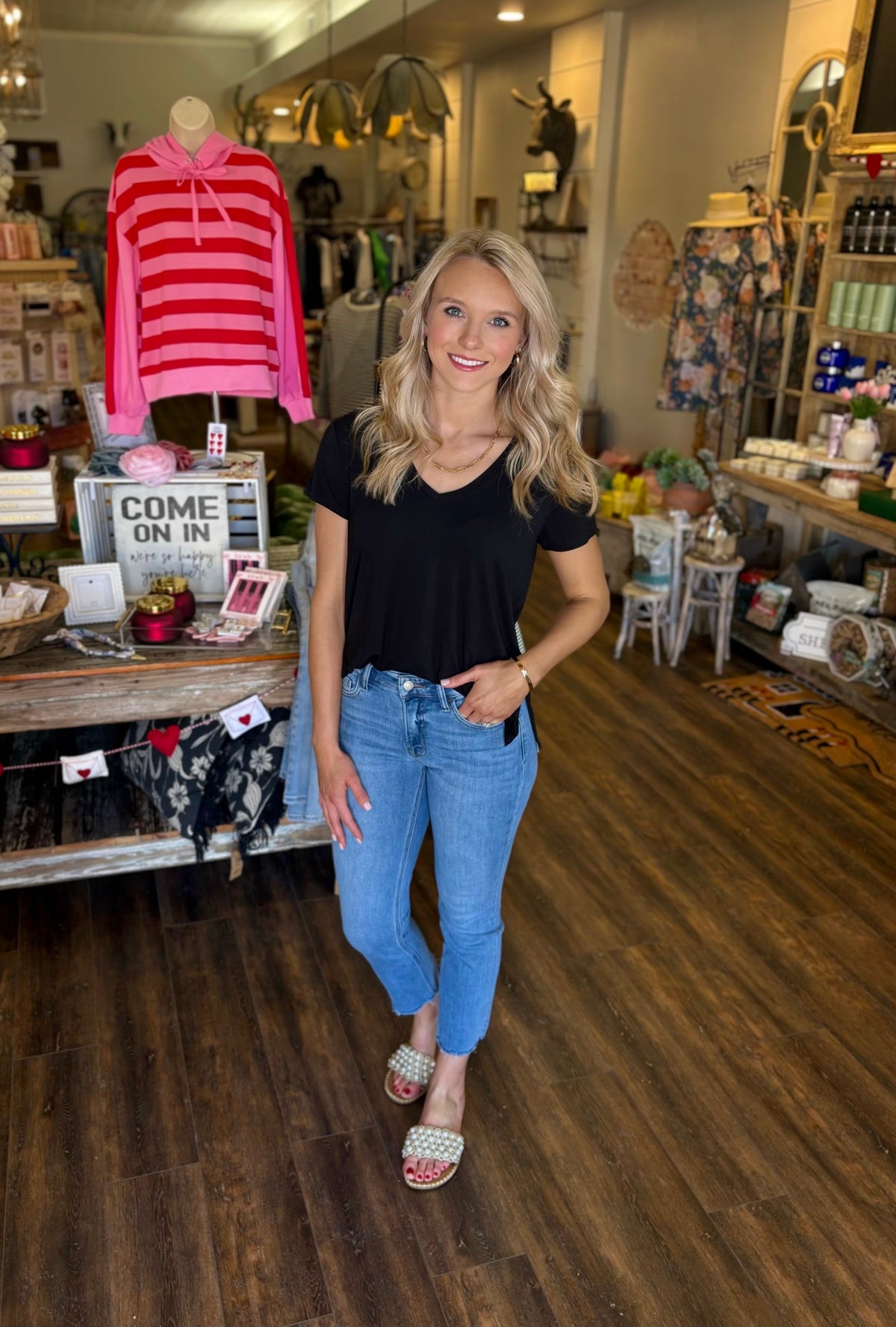 Thread & Supply V-neck Top