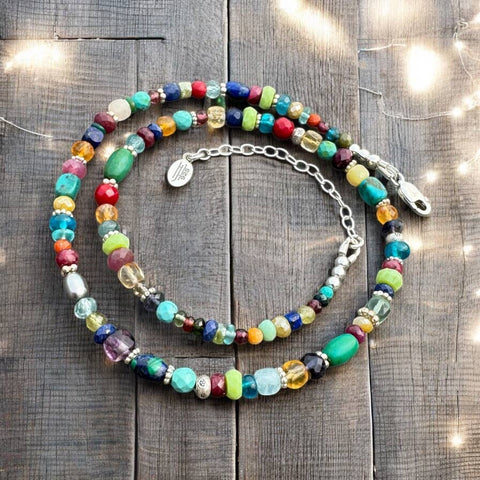 Gemstone Garden Necklace