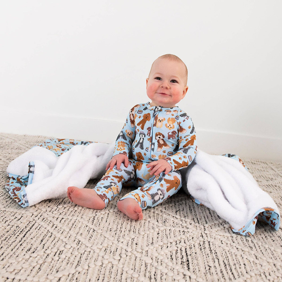 Griffin Zip Bamboo Baby Doodle Sleepies Little Outfit