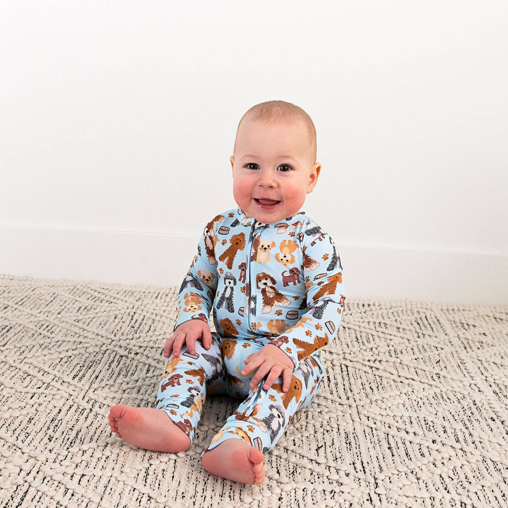 Griffin Zip Bamboo Baby Doodle Sleepies Little Outfit