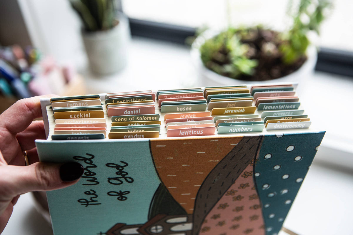 Grace Filled Boho Bible Tabs