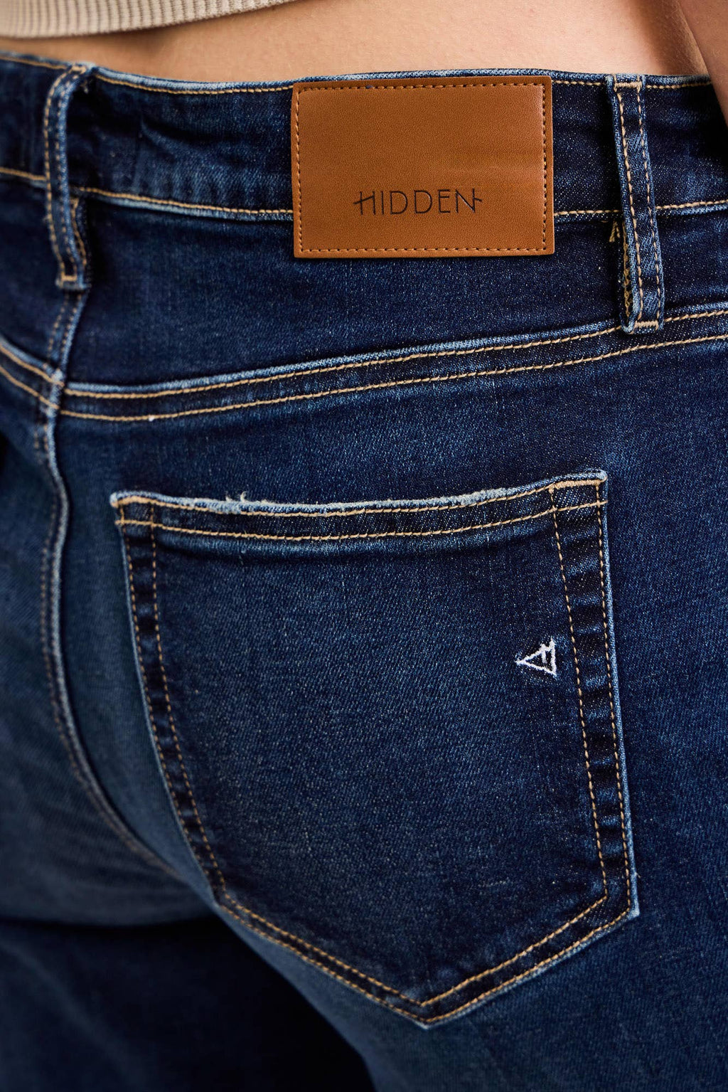 Hidden Dark Wash Cigarette Skinny
